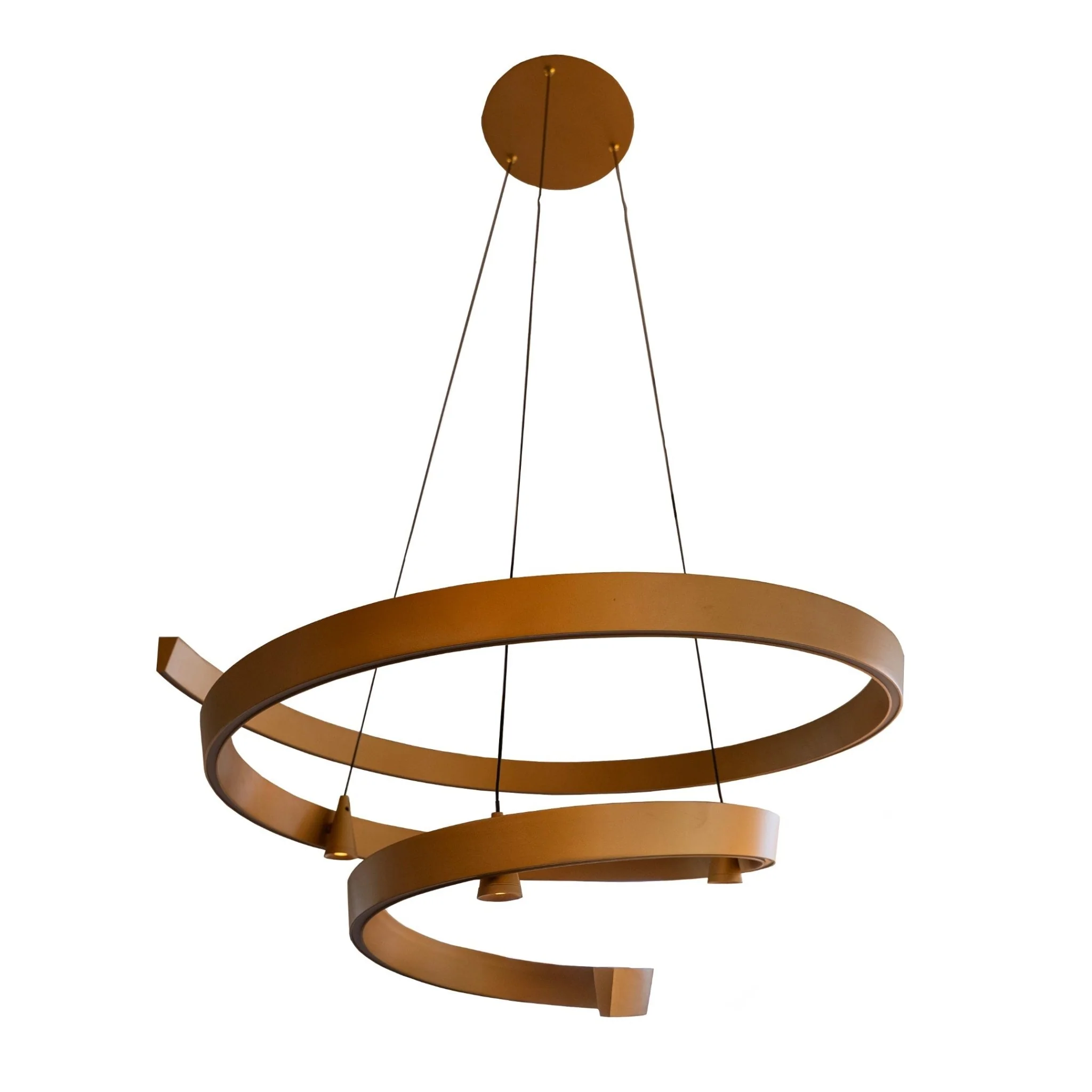 Fira Pendant Light in Sand Black or Sand Gold | Lighting Creations - Image 3