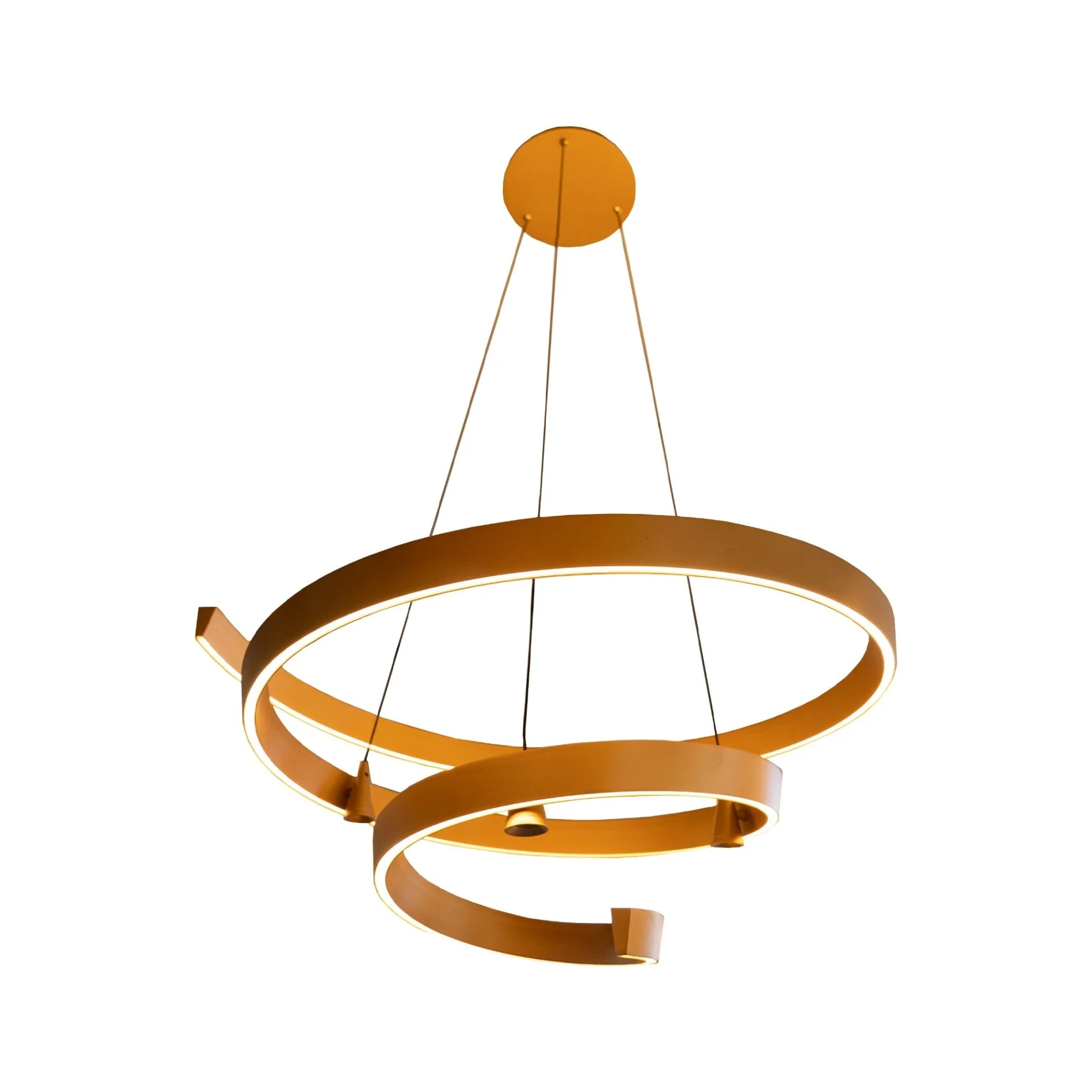 Fira Pendant Light in Sand Black or Sand Gold | Lighting Creations - Image 4
