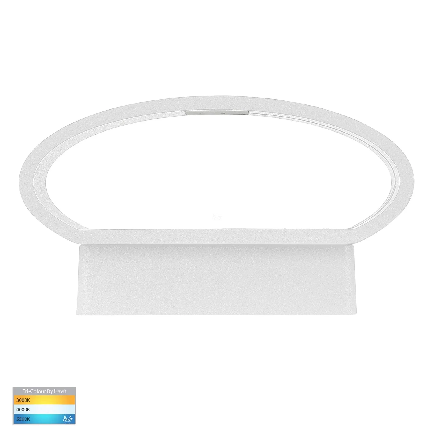 Luxe Up & Down LED Wall Light TRI Colour 9w in Black/White Havit Lighting - HV3661T - Image 4