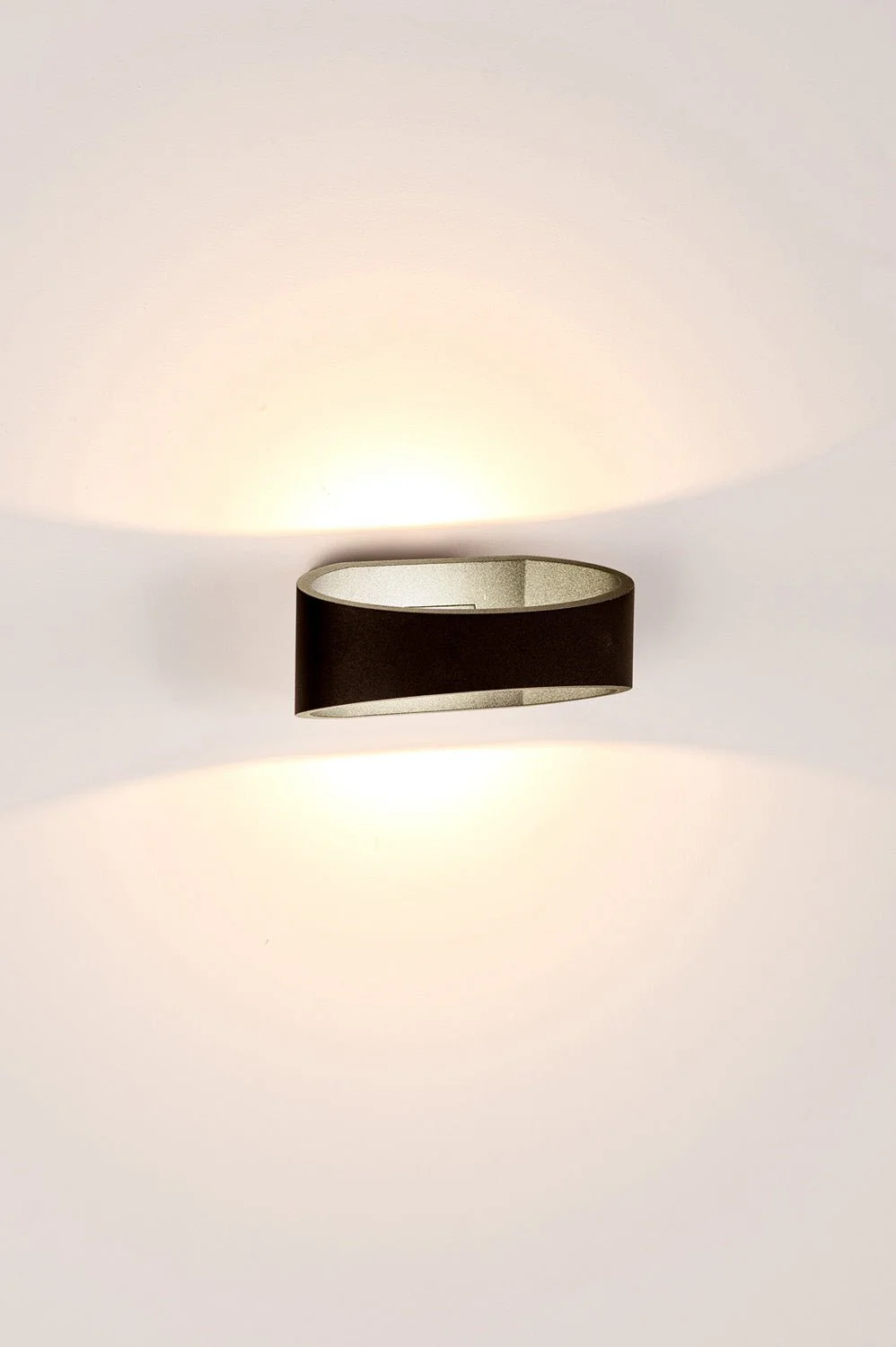 Luxe Up & Down LED Wall Light TRI Colour 9w in Black/White Havit Lighting - HV3661T - Image 5