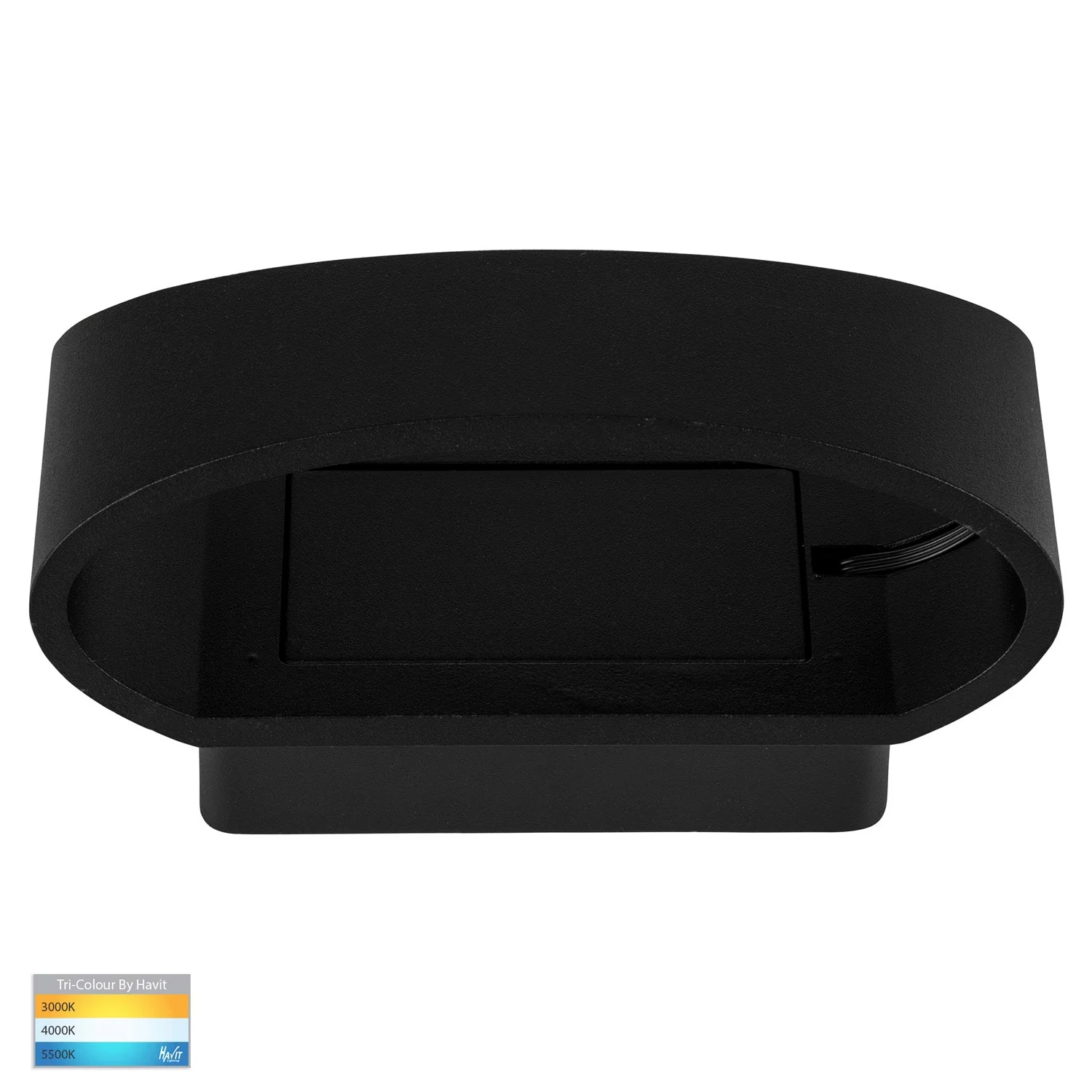 Luxe Up & Down LED Wall Light TRI Colour 9w in Black/White Havit Lighting - HV3661T - Image 6