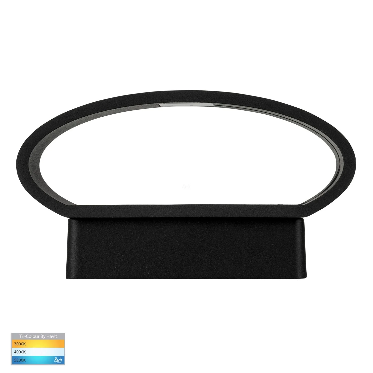 Luxe Up & Down LED Wall Light TRI Colour 9w in Black/White Havit Lighting - HV3661T - Image 8