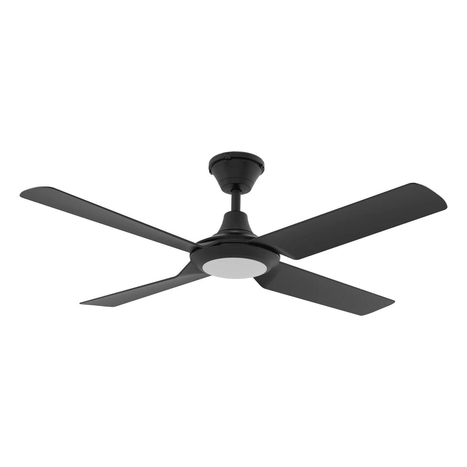 FRESCO 52" DC 4 Blade Ceiling Fan | White or Black | With Light or Without Light - Image 2