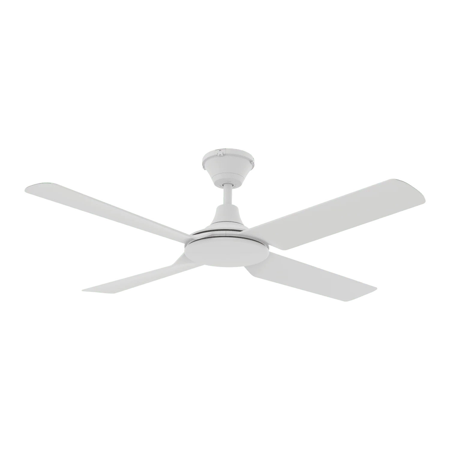 FRESCO 52" DC 4 Blade Ceiling Fan | White or Black | With Light or Without Light - Image 3