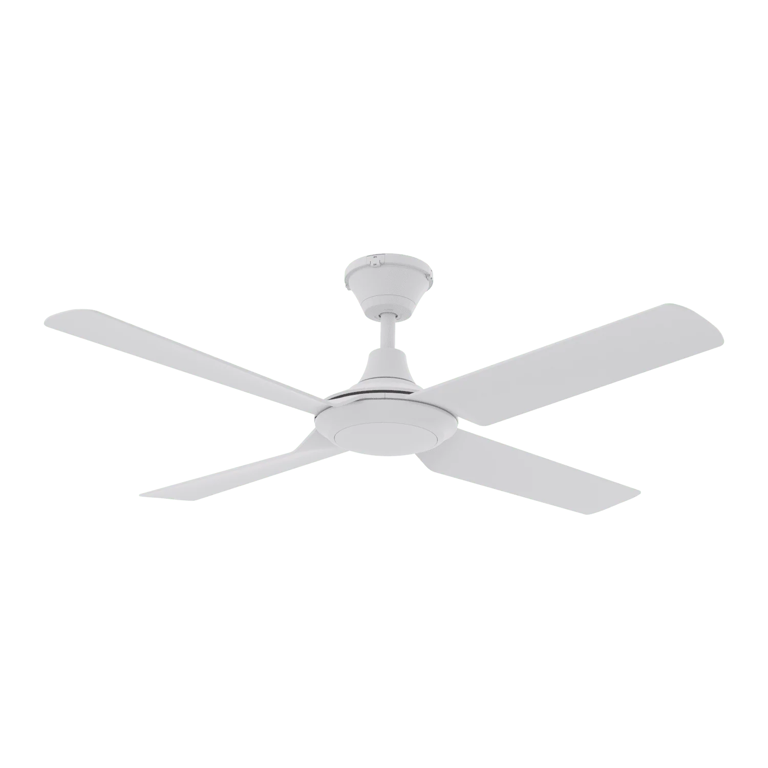 FRESCO 52" DC 4 Blade Ceiling Fan | White or Black | With Light or Without Light - Image 4