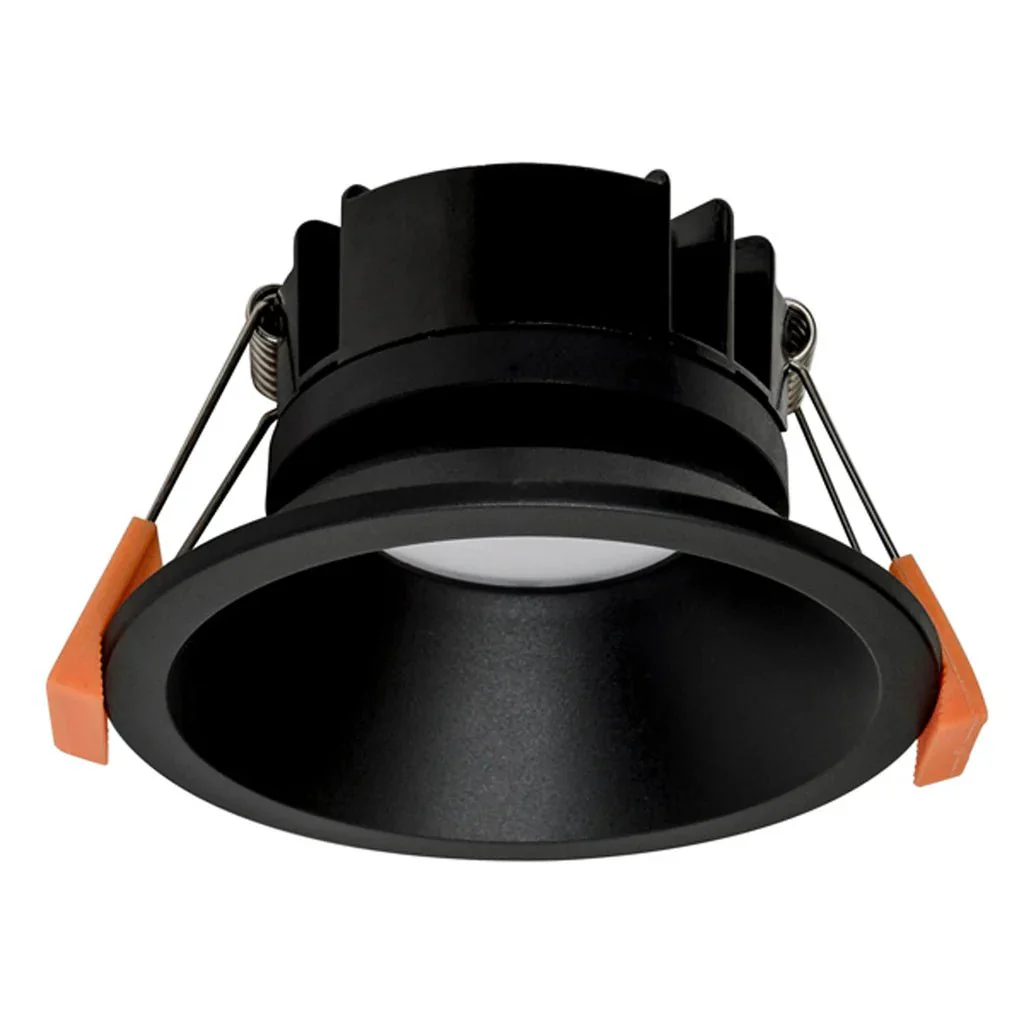 Gleam LED Downlight 9w Black, White CCT HV5528D2W Havit Lighting - Image 2
