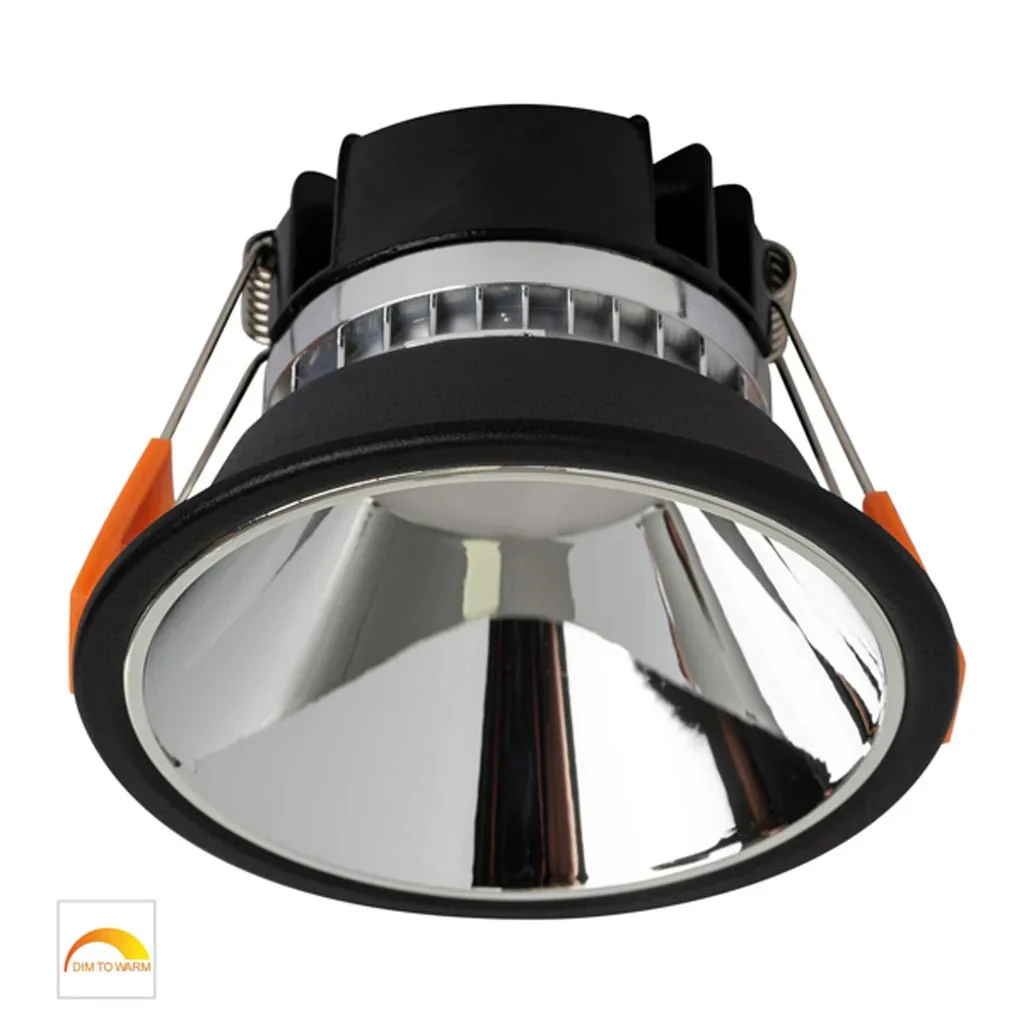 Gleam LED Downlight 9w Black, White CCT HV5528D2W Havit Lighting - Image 5