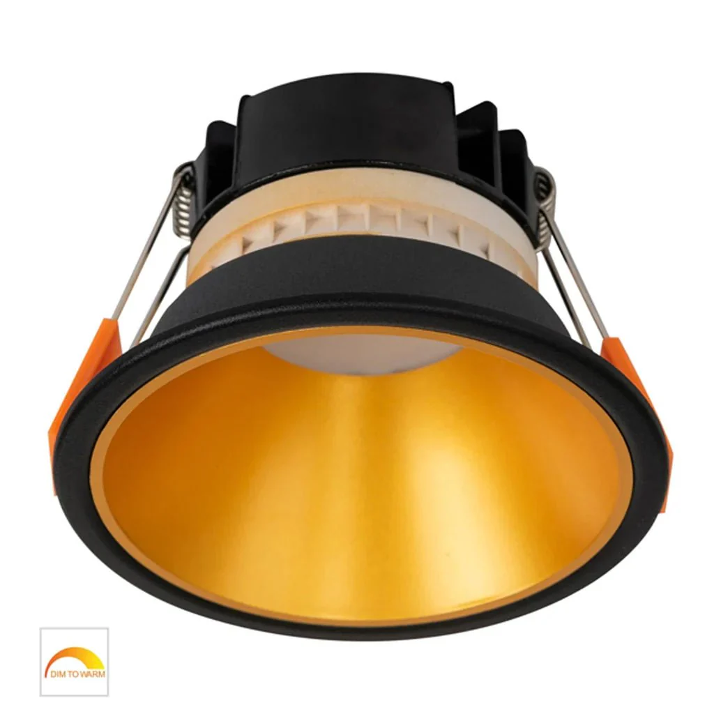 Gleam LED Downlight 9w Black, White CCT HV5528D2W Havit Lighting - Image 6