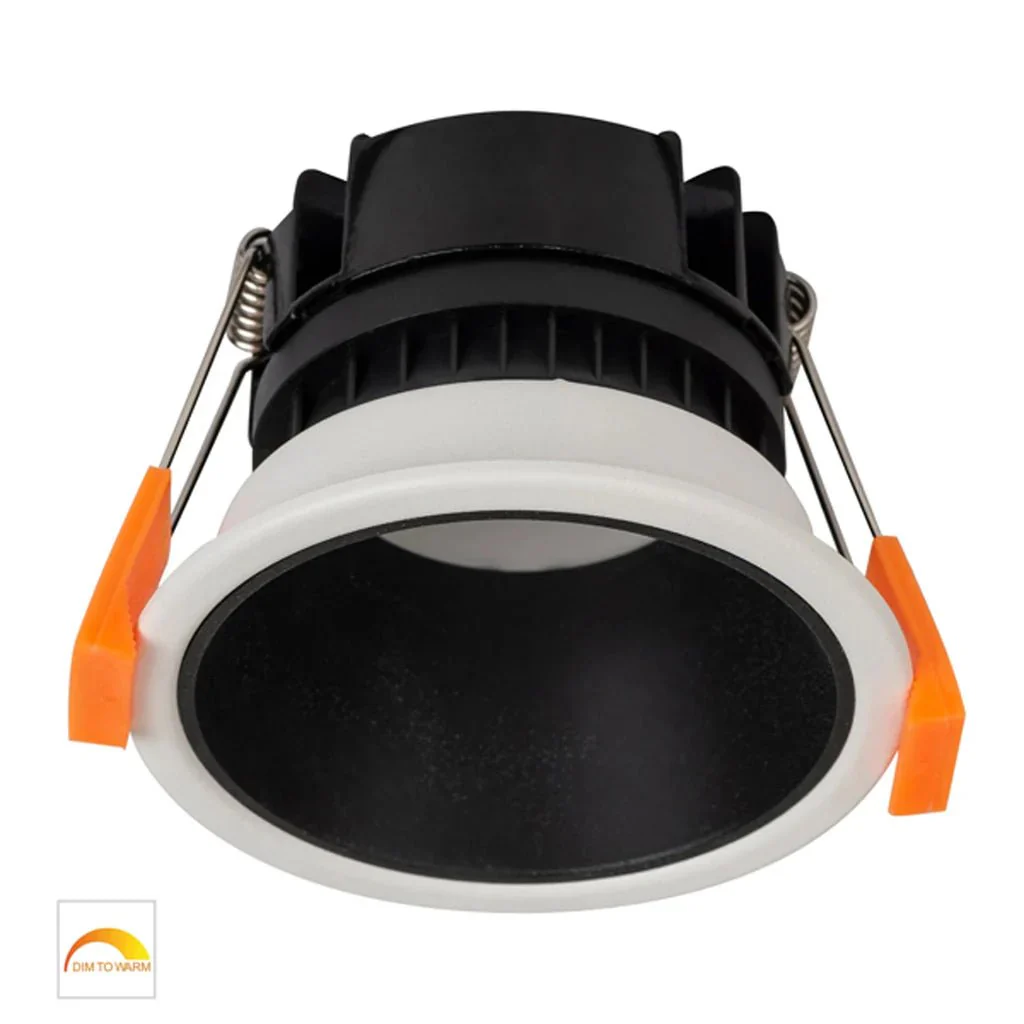 Gleam LED Downlight 9w Black, White CCT HV5528D2W Havit Lighting - Image 7