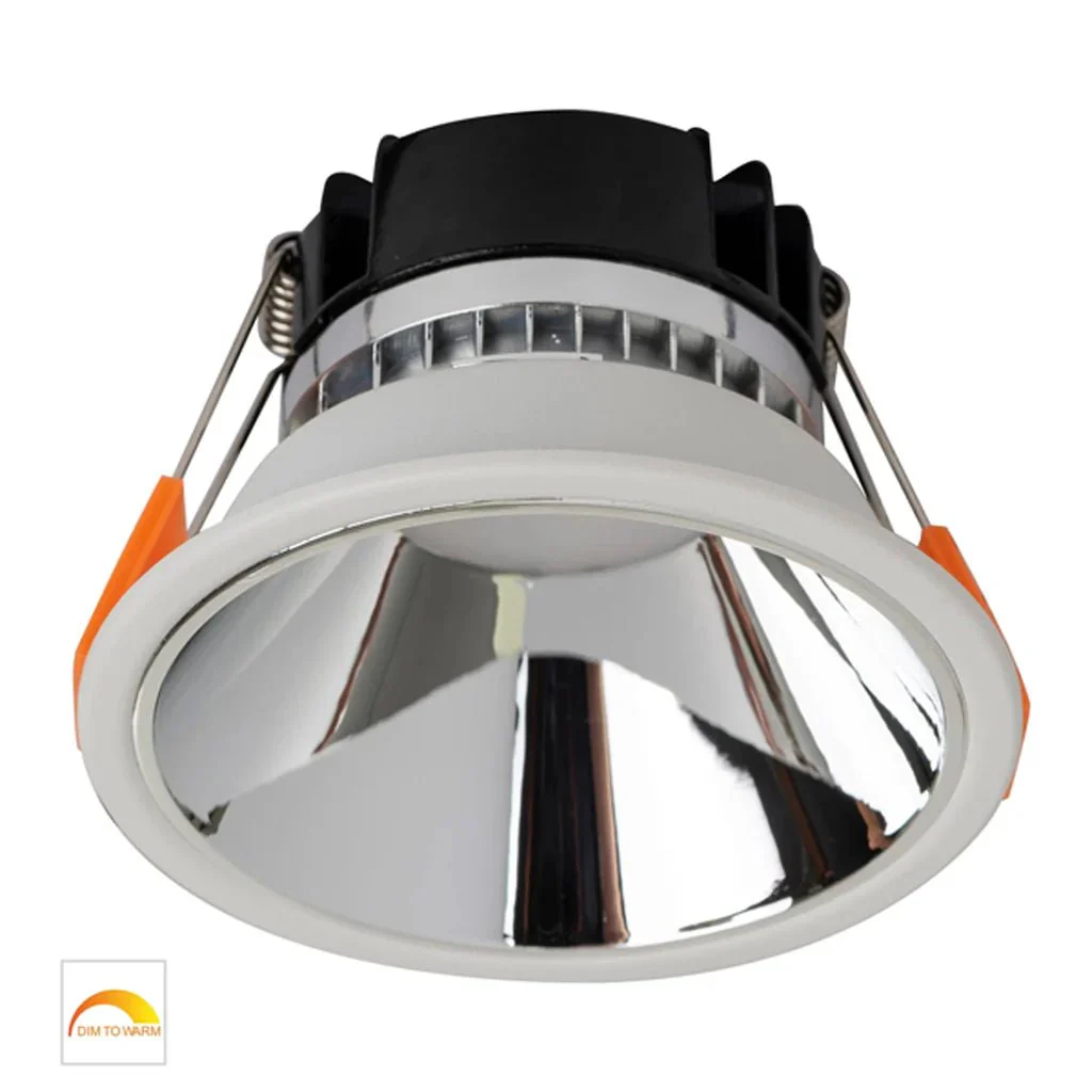 Gleam LED Downlight 9w Black, White CCT HV5528D2W Havit Lighting - Image 8