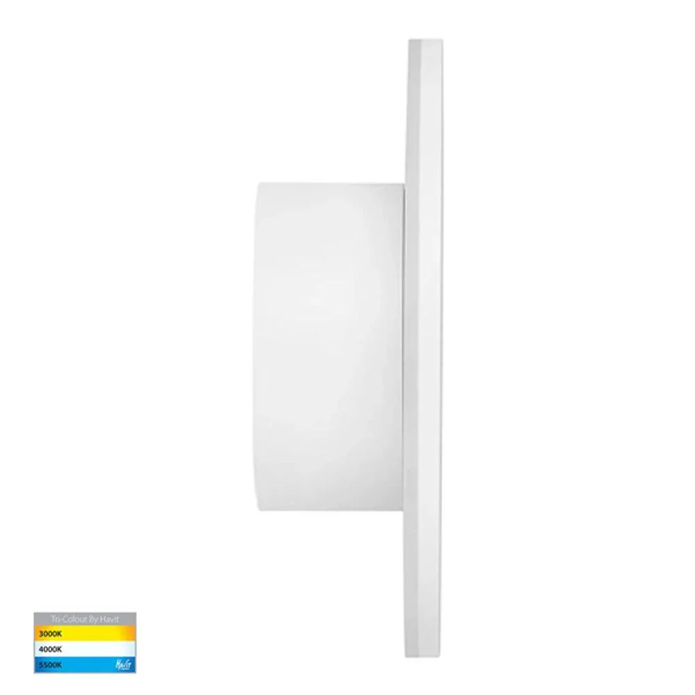 Halo LED Wall Light CCT 12w in Black or White Havit Lighting - HV3592T - Image 10