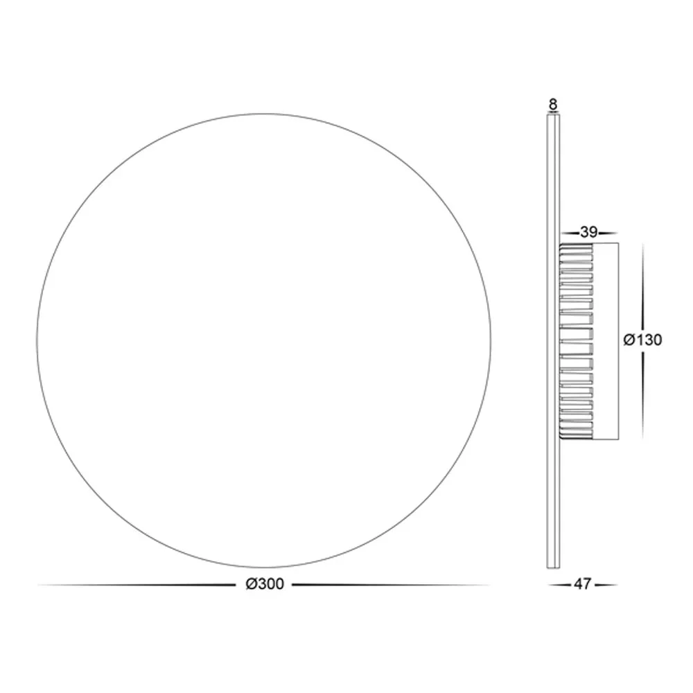 Halo LED Wall Light CCT 24w in Black or White Havit Lighting - HV3594T - Image 11