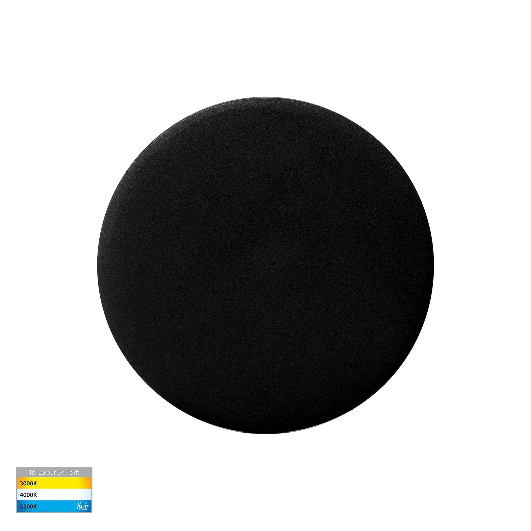 Halo LED Wall Light CCT 7w in Black or White Havit Lighting - HV3591T