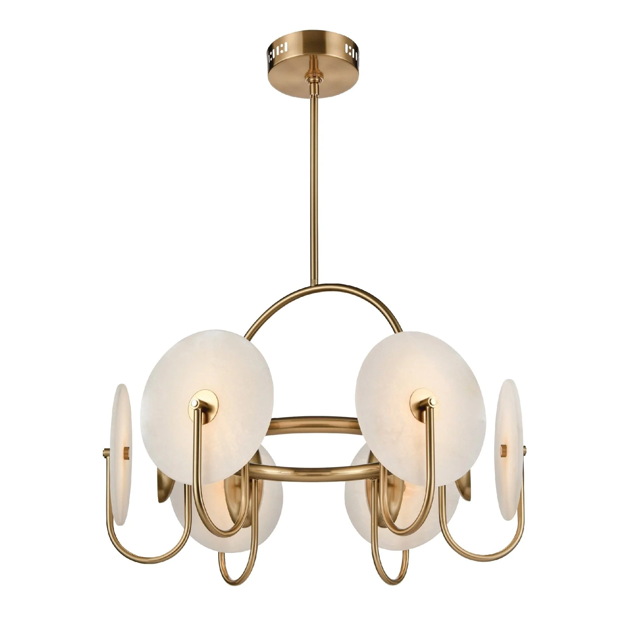 Halo Marble LED Pendant Light in Large and Small | Lighting Creations - Image 3
