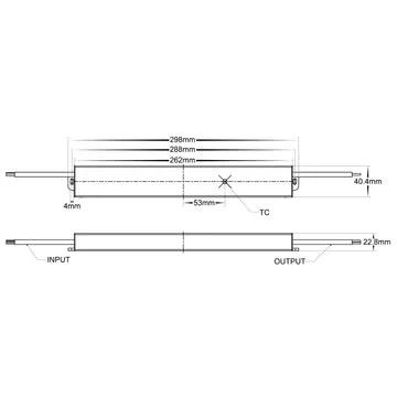 Havit 24v 95w Slimline Weatherproof LED Driver - Image 2