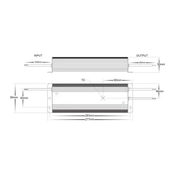 Havit 275W 12V DC Weatherproof LED Driver - Image 2