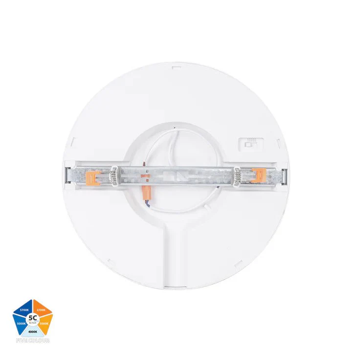 Havit Auster 24w LED Ceiling Mounted White Oyster Light - HV5864S-WHT - Image 4