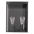 Havit Bayside 2 Light 316 Stainless Steel Black External Wall Light HV36592W-BLK - Image 3