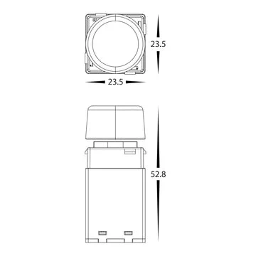 Havit Dimming Pot 0-1/10V LED Dial Dimmer - HV9629 - Image 2