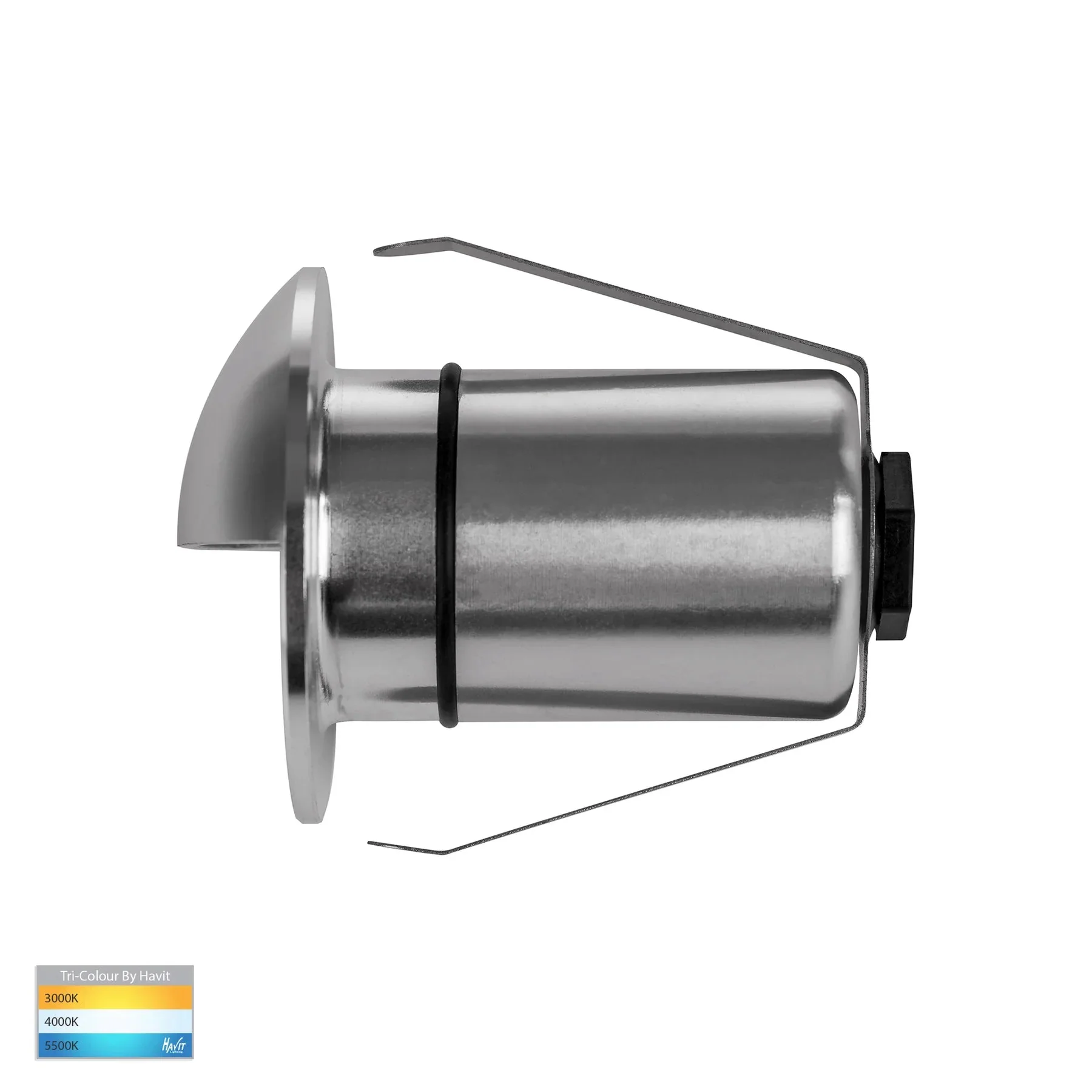 Havit ELITE - Aluminium LED Wall or Step Light with Eyelid - Black or Silver - Image 6