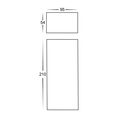 Havit Essil 12W 240V Up & Down Dimmable LED Wall Light Tri-Colour in Black or White - Image 7