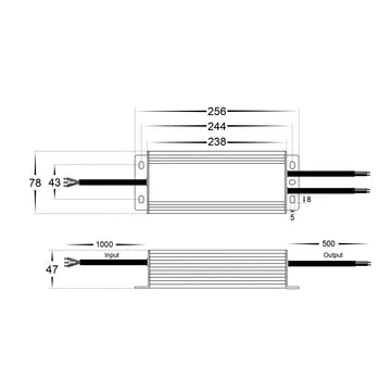 Havit HV9660-150W - 150W Weatherproof Dimmable LED Driver - Image 2