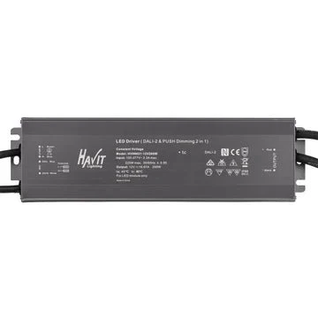 Havit HV96631-12V200W | HV96631-24V200W - 200W Dali 2 + Push Dim Dimmable LED Driver