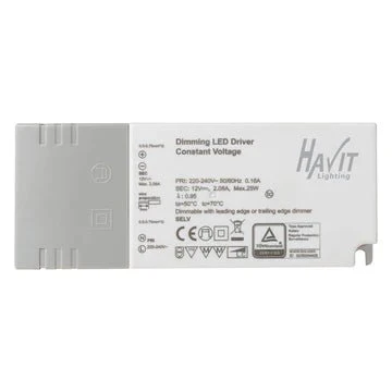Havit HV9668-12V25W | HV9668-24V25W- 25w Triac Dimmable Indoor LED Driver