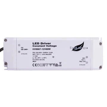 Havit Indoor LED Strip Driver 60w IP20 in White - HV9667-60W