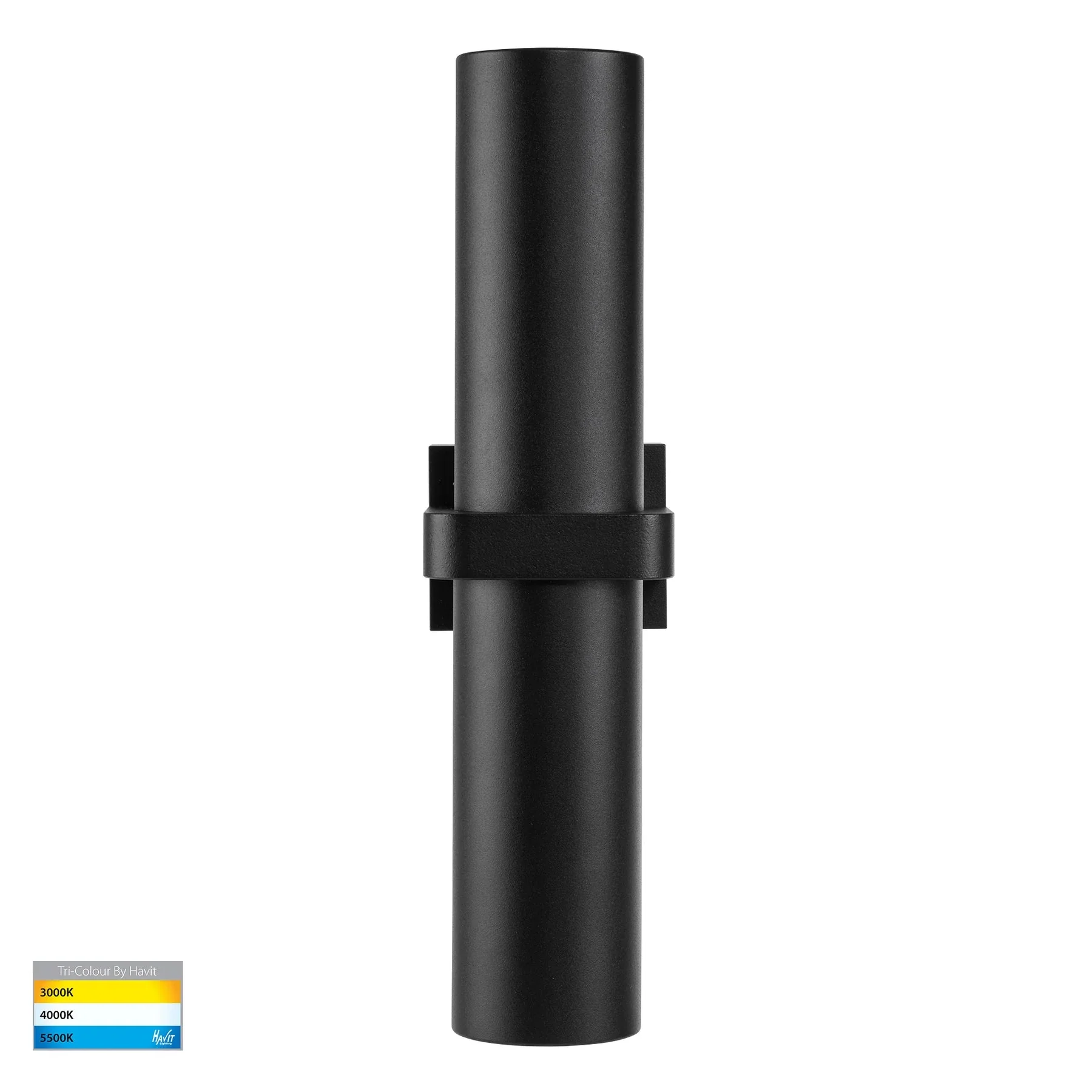 Havit Luz Single Black TRI Colour Up & Down Wall Pillar Lights - Image 4