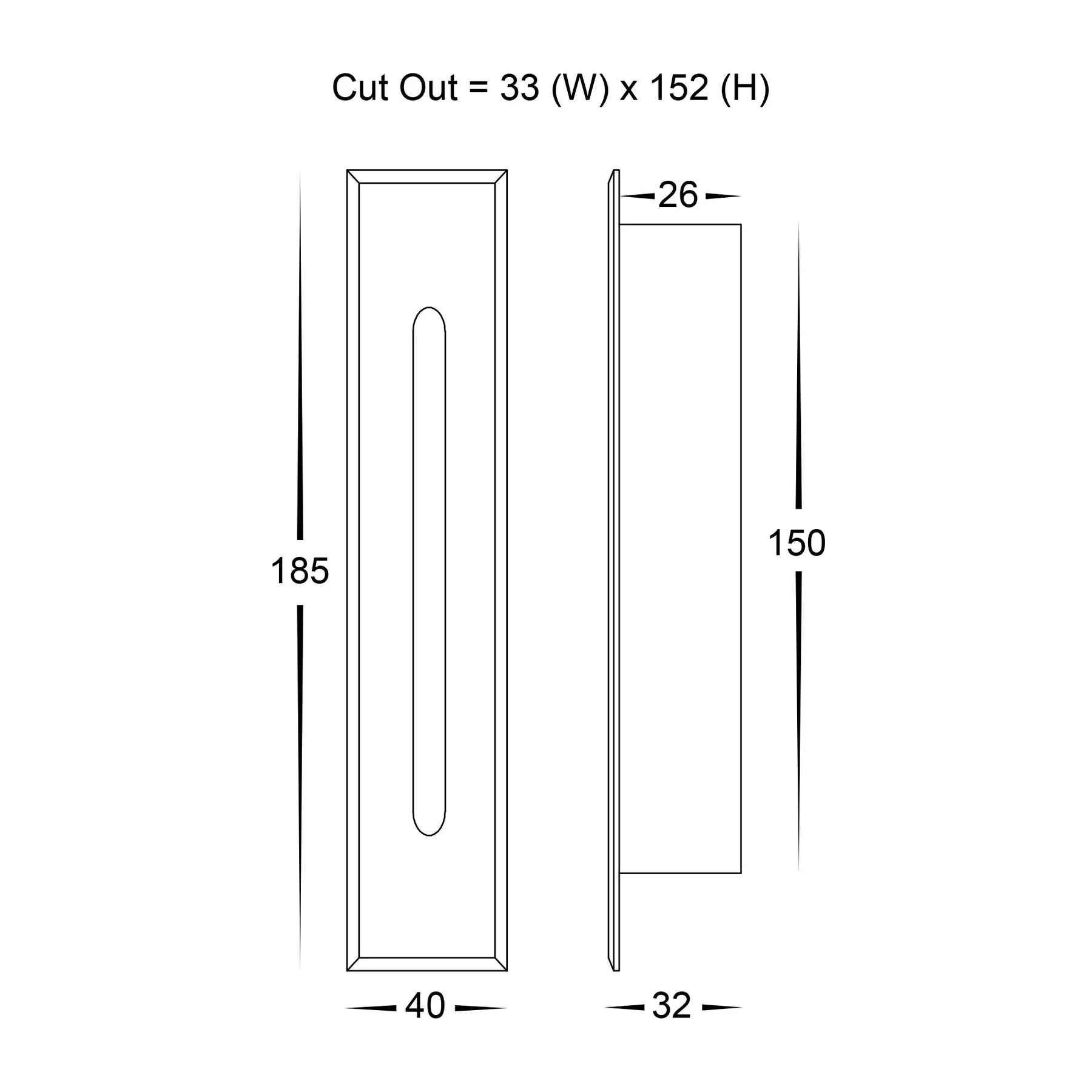 Havit PASO Black or White Recessed LED Step Light 240V AC or 12V - Image 9