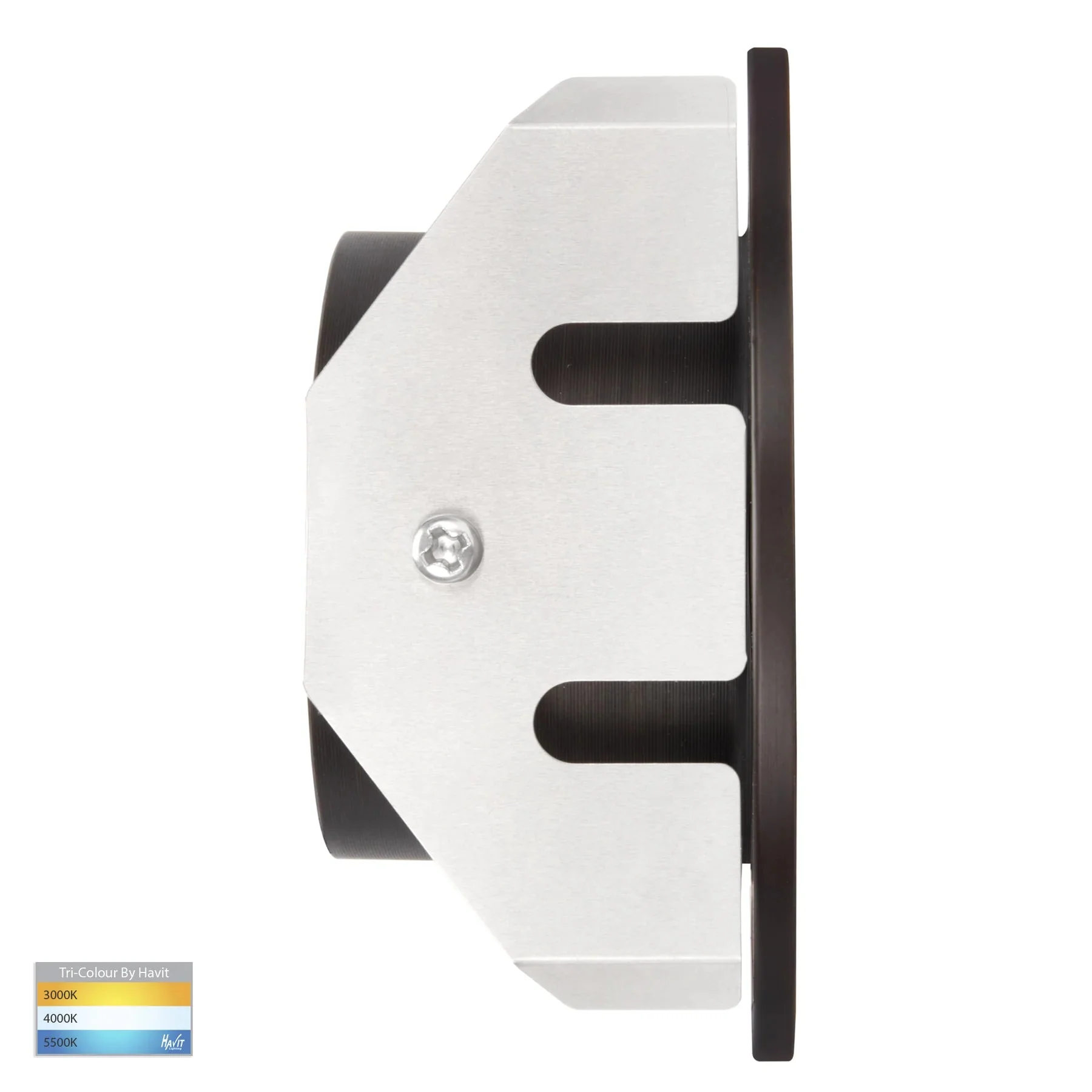 Havit Reces 76mm Round TRI Colour Recessed LED Step Light - Image 6