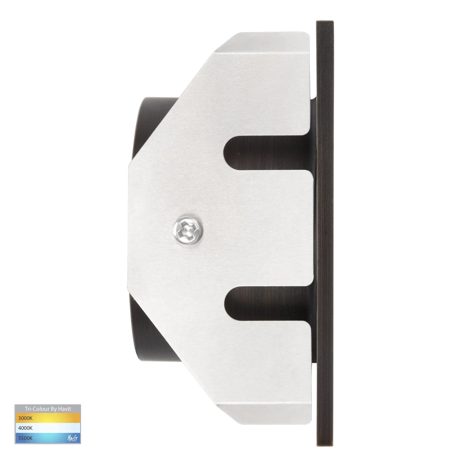 Havit Reces 76mm Square TRI Colour Recessed LED Step Light - Image 5
