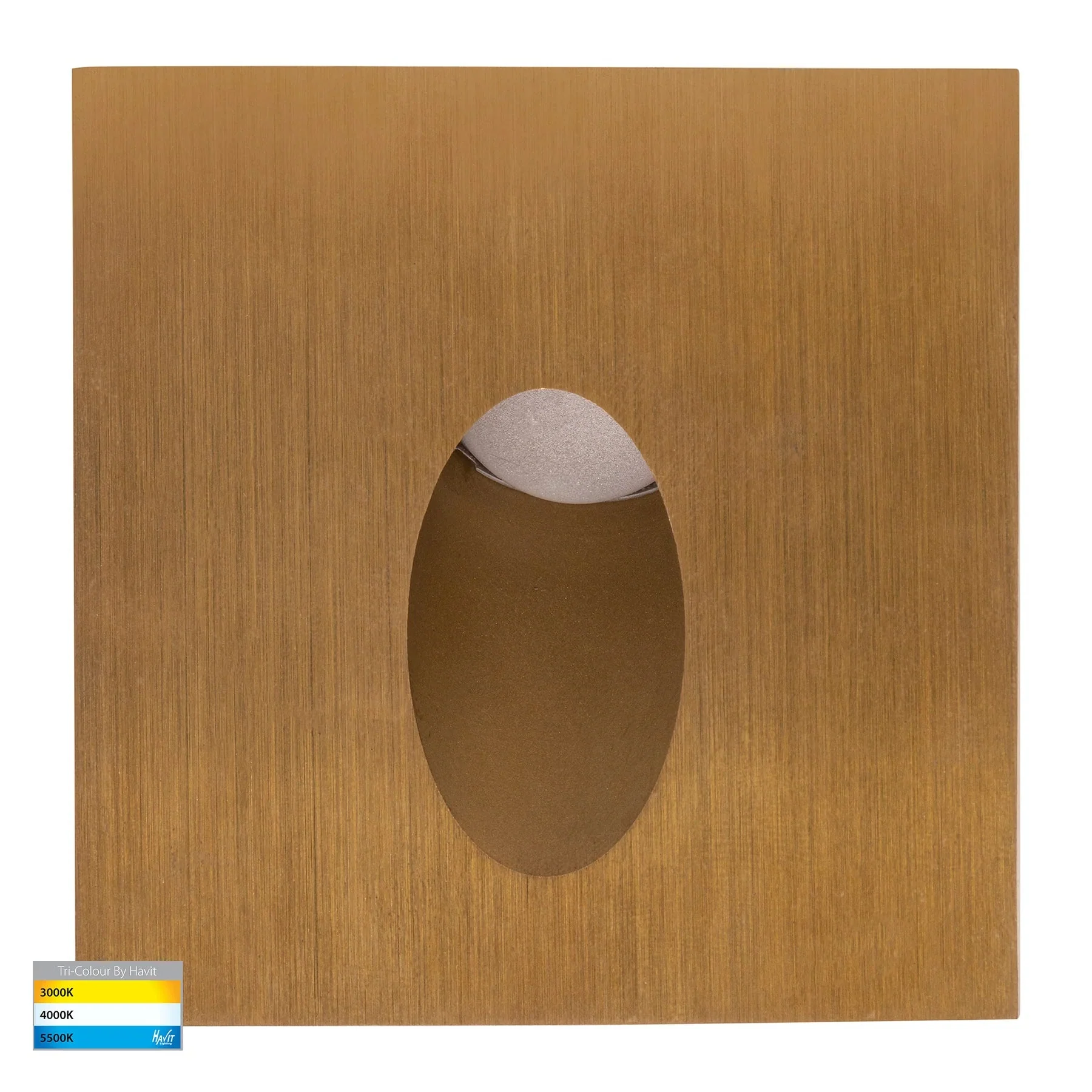 Havit Reces 76mm Square TRI Colour Recessed LED Step Light - Image 7