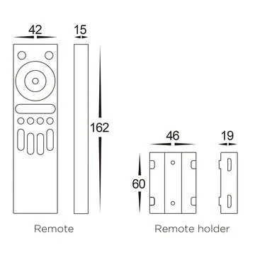 Havit RGBW/RGBC 4 Zone Remote Controller - HV9102-Q4 - Image 2