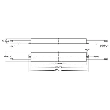 Havit Slimline Weatherproof LED Driver - HV9658-60WS - Image 2