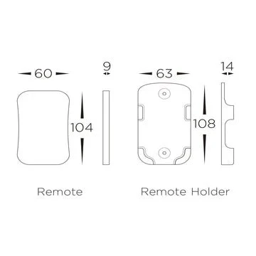Havit SPI Remote Controller RGB-HV9102-SPI-R9 - Image 2
