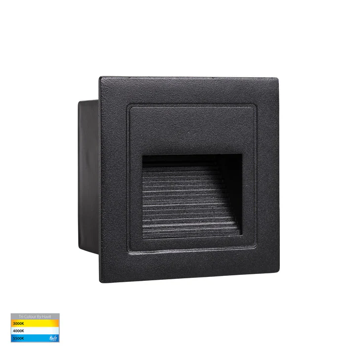 Havit Trin Square Recessed LED Step Light 12V 240V - Image 3