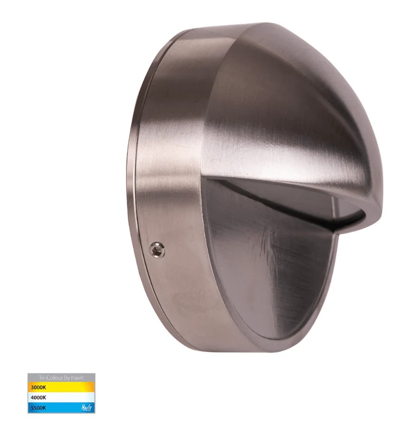 Havit Veko 6W 316 Solid Stainless Steel Step Lights with Eyelid - HV2928T-SS316-12V - Image 3