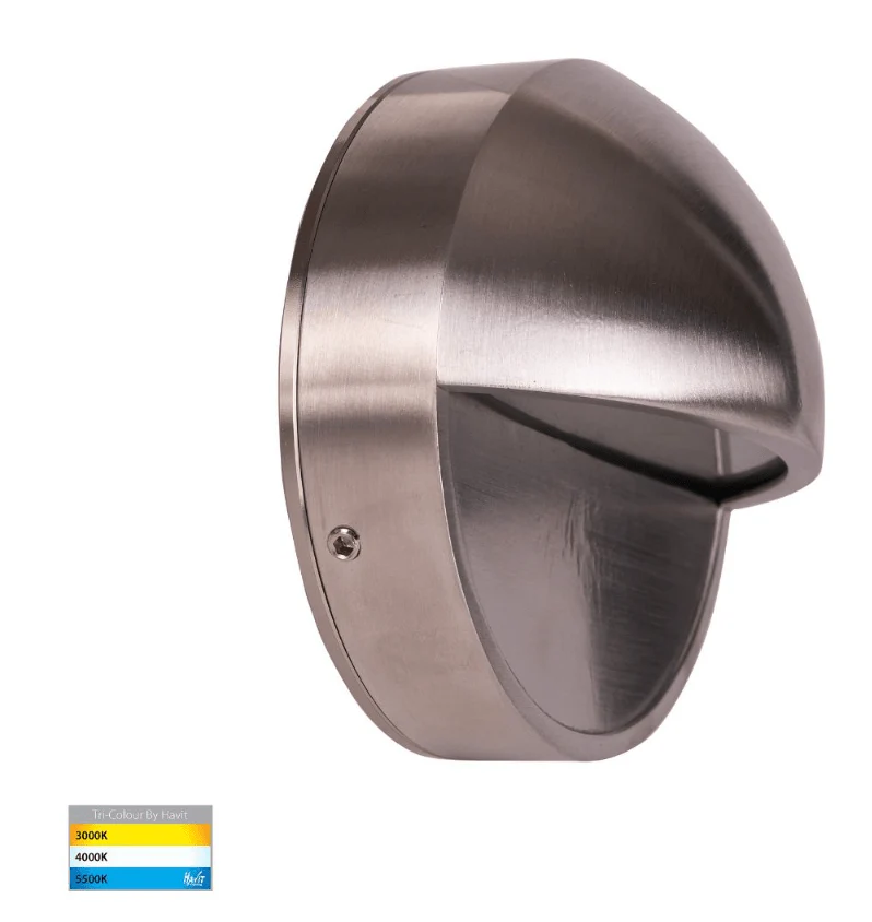 Havit Veko 6W 316 Solid Stainless Steel Step Lights with Eyelid - HV2928T-SS316-12V - Image 4