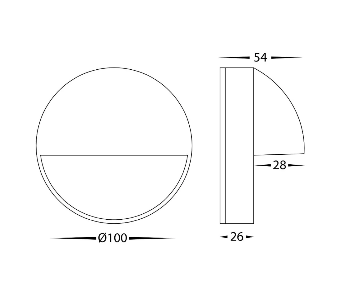 Havit Veko Solid 6W Brass Step Lights with Eyelid - HV2928T-BR-240V - Image 4