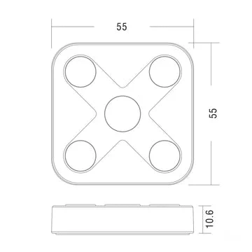 Havit Zigbee Single Colour Dimming LED Strip Wall Control - HV9101-ZB-5C - Image 2