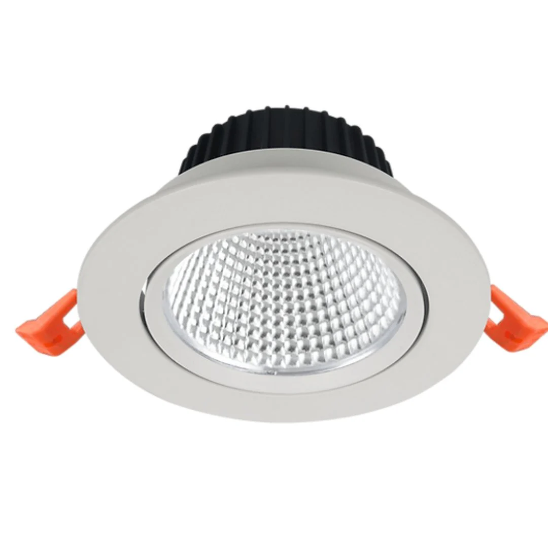 INFINITE 207 12W Tiltable COB Aluminium LED Downlight 90mm cut out - Image 5