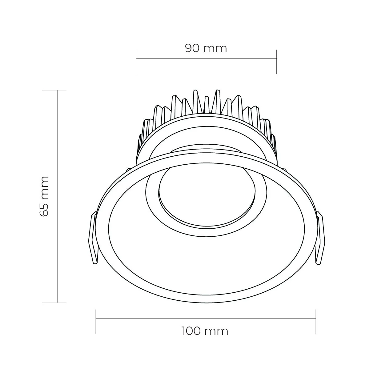 Infinite 225 LED Downlight 12W | Lighting Creations - Image 7