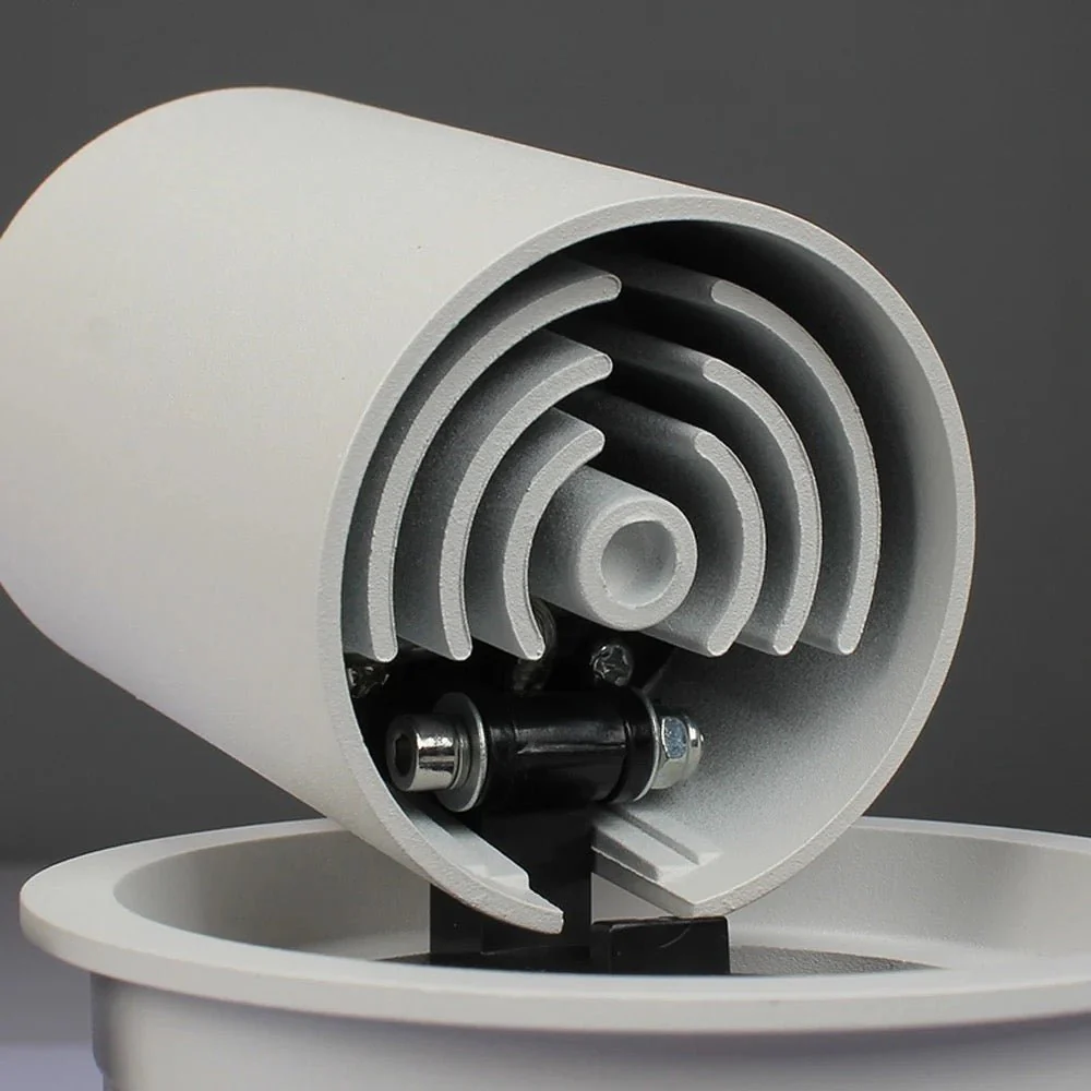 Infinite Focus White Pull Out Tri-Colour Dimmable LED Downlight - Image 6