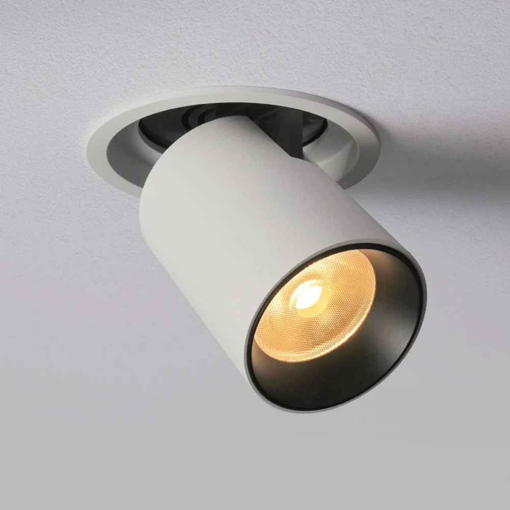 Infinite Focus White Pull Out Tri-Colour Dimmable LED Downlight - Image 7