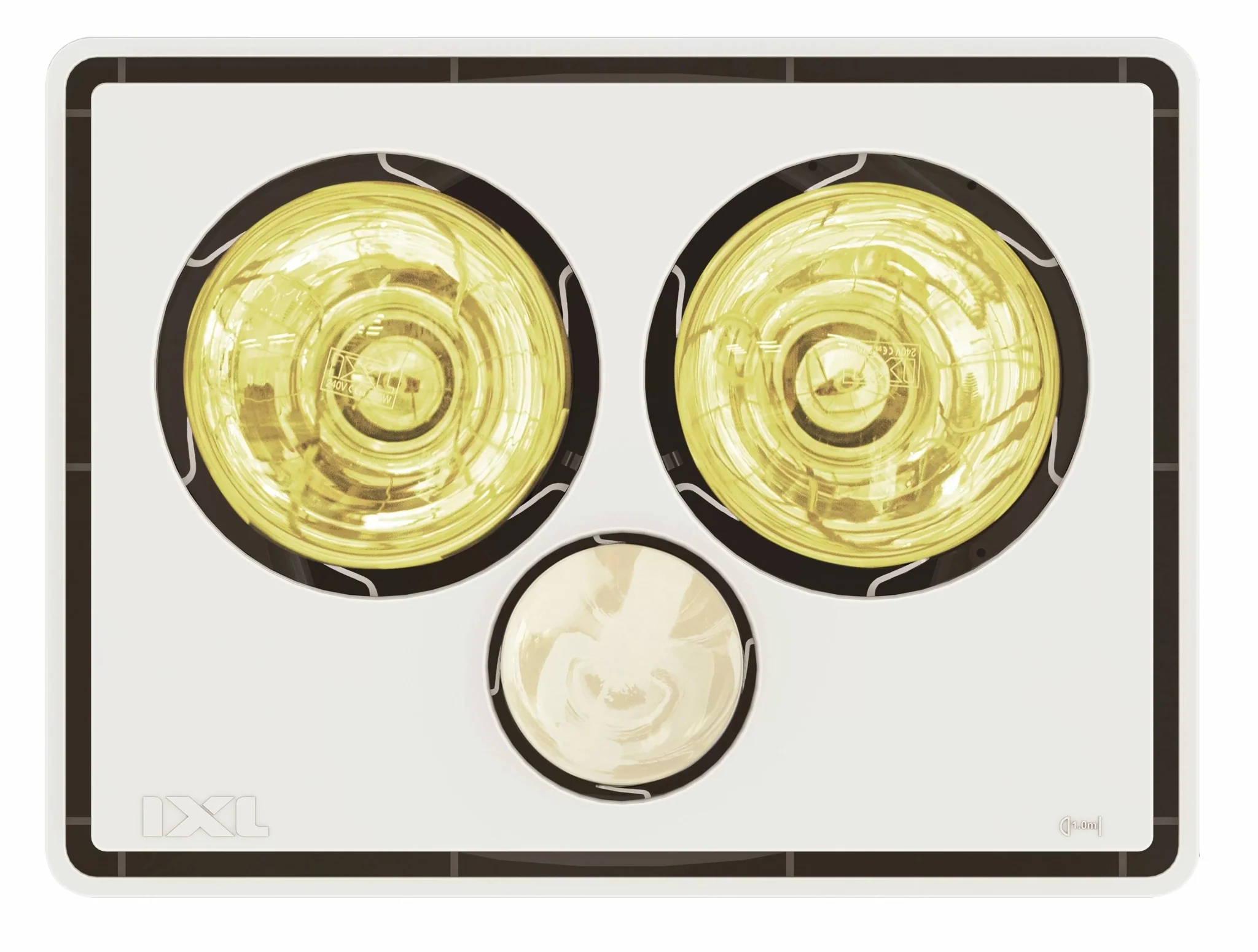 IXL Tastic Vivid 3 in 1 - Bathroom Heater, Exhaust Fan & Light