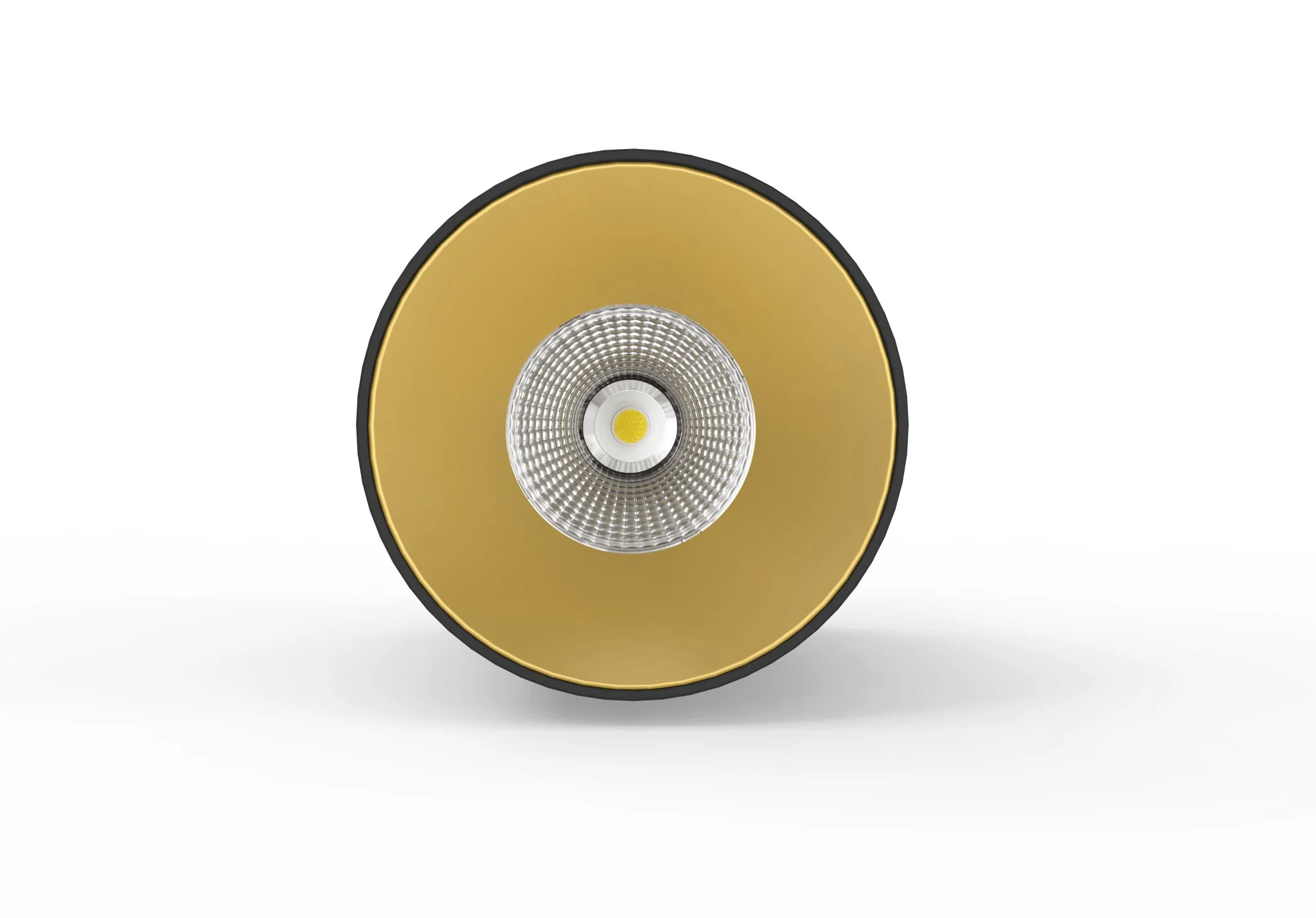 LC306 12W Surface Mounted Downlight CCT Black/Gold | Lighting Creations - Image 3
