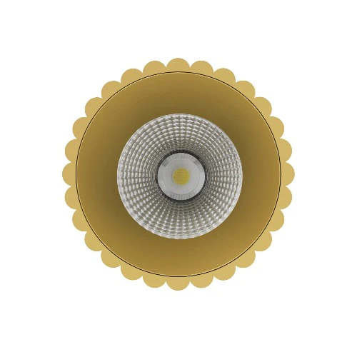 LC411 12W Ripple Pendant COB Downlight Tri Colour White, Black or Brass | Lighting Creations - Image 7