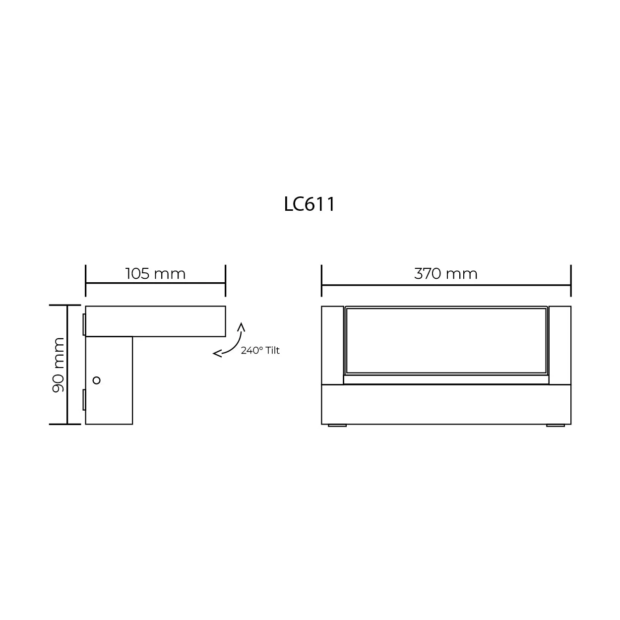 LC600 Adjustable LED Floodlight Series With or Without Sensor by Lighting Creations - Image 10